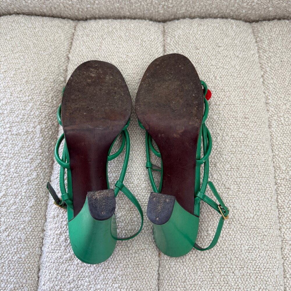 Vintage Christian Dior Ladybug Sandals - Picture 3 of 7